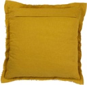 Coussin Burto 45x45 cm Jaune moutarde