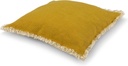 Coussin Burto 45x45 cm Jaune moutarde