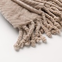 ZIGGY - Plaid 140x180 cm Beige
