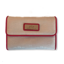 Portefeuille ELITE Blanc/Fuchsia Small