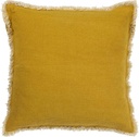 Coussin Burto 45x45 cm Jaune moutarde