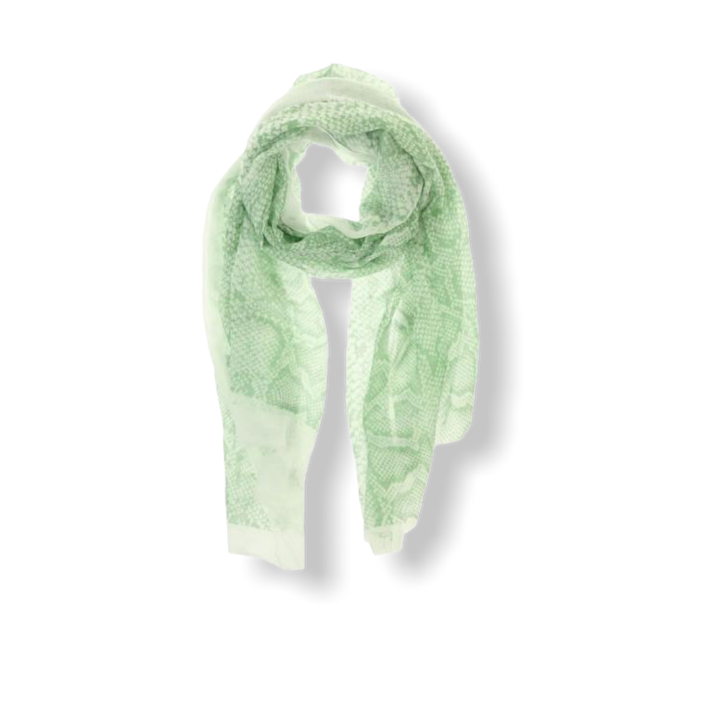 FOULARD "Skinny Snake" vert