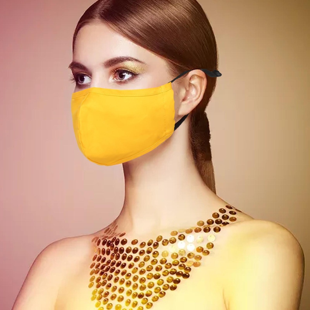 MW Face Mask Sunny yellow